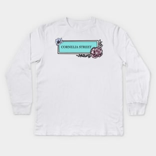 Cornelia Street Flower/Lover Artwork/Taylor Kids Long Sleeve T-Shirt